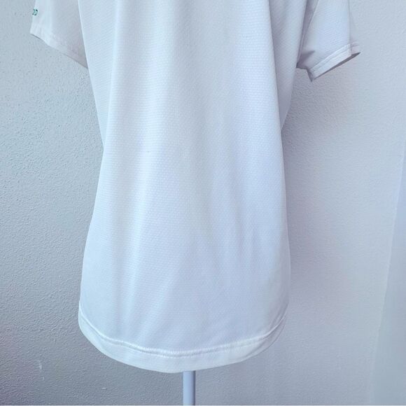 Izod XFG Athletic White Top Cool-FX Short Sleeve SZ M - Picture 9 of 14